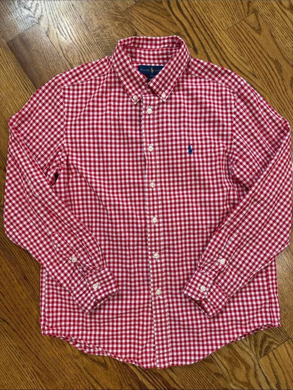 Boy’s Ralph Lauren Button Up/Button Down Shirt. Size Large 14-16. Like New.